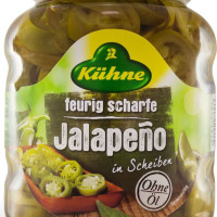 Перец Kuhne Халапеньо резаный без содержания масла Jalapeno Slices, 330г
