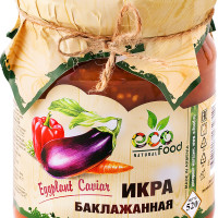 Икра баклажанная, 520г ECOFOOD