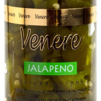 Маринованные перчики Venere "Халапеньо", 240 г (слегка острый)