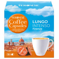 Кофе в капсулах Veronese LUNGO Intenso для кофемашины Dolce Gusto, 10 капсул