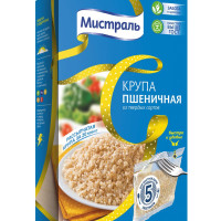 Пшеничная крупа в пакетиках для варки Мистраль, 400 г