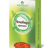 Чечевица красная, крупа органическая, 350 гр. Оргтиум