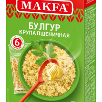 Булгур крупа пшеничная MAKFA, 6 пакетиков, 400 г