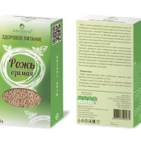 Рожь, крупа органическая Оргтиум, 500 гр.