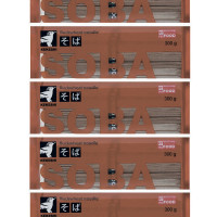 Лапша гречневая соба "Kekeshi", Китай, 5 шт по 0,3 кг