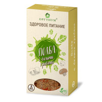 Полба с белыми грибами, 180г Оргтиум