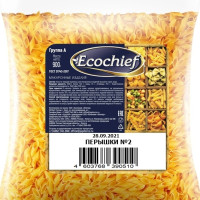 Ecochief Макаронные изделия Пёрышки №2, 900 г