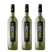 Пол ящика (3 шт) WINEZERO Bianco Dry Trebbiano d'Abruzzo, "Barrique Italia" (0.75L, Alc.0,0%)  Вино безалкогольное сухое белое