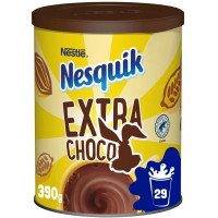 Какао Nesquik Extra Choco растворимое в металлической банке, 390г