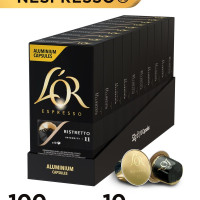 Набор кофе в капсулах L'OR Espresso Ristretto, для системы Nespresso, 100 шт
