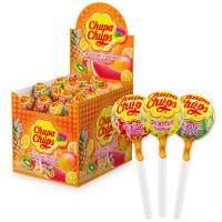 Карамель Chupa Chups Экзотик-Тропик, 100 шт по 12 г