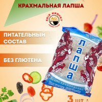 Лапша из  крахмала ФУНЧОЗА, 500 гр, 3шт