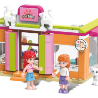 Конструктор Домик с кошками, 168 деталей, 142483