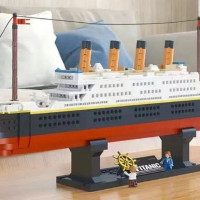 Конструктор Лайнер Титаник 1507 деталей 