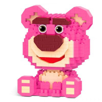 Конструктор/мини-конструктор/3D Мишка/ Подарок для ребенка