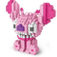 Конструктор Стич розовый Disney WISEHAWK & LNO