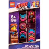 Наручные часы LEGO Movie 2 "WYLDSTYLE" с минифигуркой 24 деталей / 8021452