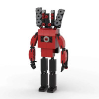 Cкибиди туалет, унитаз / Skibidi toilet Детские развивающие игрушки Конструктор пластиковый 230PCS