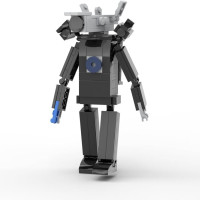 Набор строительных блоков для скибиди туалет фигурки -подарок для мальчиков и девочек-Совместим с лего