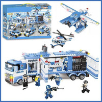 Конструктор LX Большой полицейский участок, 1122 деталей