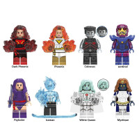 8 строительных блоков для минифигурок Супер герой Марвел