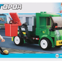 Конструктор блочный Sluban Машина для уборки мусора 118 деталей