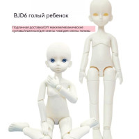 Куклы, игрушки для девочек BJD, подарки на День защиты детей, смена одежды, изменение цвета глаз, изменение прически, улучшение навыков самостоятельной работы27 см,бежевый