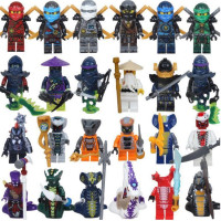 Фигурки Ниндзяго ninjago 24 шт. / Набор фигурок для конструктора/ Минифигурки Майнкрафт человечки / Совместим с лего