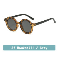 2023 модные круглые детские солнцезащитные очки в стиле ретро, разноцветные милые очки для мальчиков и девочек, для прогулок и отдыха, винтажные очки, оптовая продажа