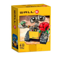 Конструктор техника робот Валли WALL-E с цветком