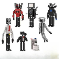 скуби ду туалет,Совместим с лего, подарок для мальчиков и девочек