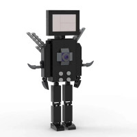 Cкибиди туалет, унитаз / Skibidi toilet Детские развивающие игрушки Конструктор пластиковый 195PCS