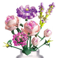 Набор букетов подходит для подарков декоративная мебель строительные блоки букеты романтические мини-букеты