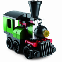 Конструктор SLUBAN серия "Город", "Паровоз", 54 детали