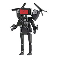 Пластиковый конструктор, toilet vs Speaker man, Титановая телеведущая