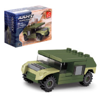 Конструктор, Ausini, "Джип", 32 детали, для мальчиков, ЛЕГО совместим