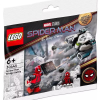 Конструктор LEGO Polybag Marvel Super Heroes Spider-Man Bridge Battle "Человек-паук: Битва на мосту" 45 деталей / 30443