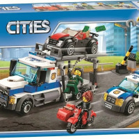 Конструктор для детей 10658 "Ограбление грузовика" 427 деталей