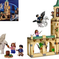 Конструктор Гарри Поттер  детали:345  фигурки: 4 набор "Спасение Сириуса" ( совместим с конструктором лего )