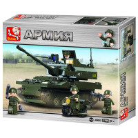 Sluban, Конструктор, серия Армия - Танк Леопард (258 дет.), M38-B9800