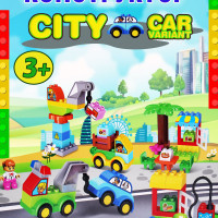 Конструктор игрушка CITY CAR для детей