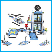 Конструктор Полицейская береговая охрана, 645 деталей