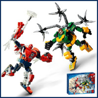 Конструктор LX "Человек-Паук против Доктора Осьминога", 310 деталей