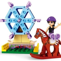 Конструктор "Мир чудес. Колесо обозрения", 1 фигурка, 32 детали, 19х14х3 см