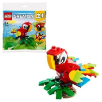 Конструктор LEGO Creator 3 в 1 Tropical Parrot Тропический попугай 66 деталей 30581