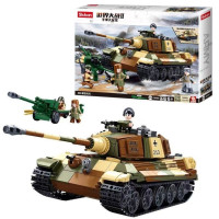 Конструктор танк военные ссср,M38-B0980,набор 930 деталь,подарок для мальчиков,совместим с лего