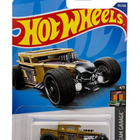 HCX12 Машинка игрушка Hot Wheels металлическая коллекционная BONE SHAKER золотистый