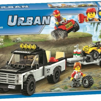 Развивающий конструктор Сити Cities "Гоночная команда", совместим с Лего Сити LEGO CITY