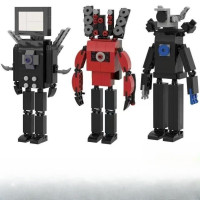 скуби ду туалет,Совместим с лего, подарок для мальчиков и девочек