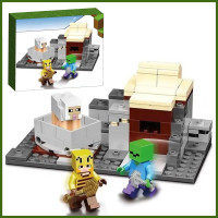 Конструктор LX Шахта с зомби, 173 детали